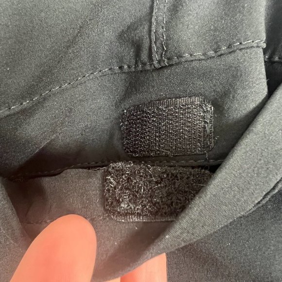 Eddie Bauer Travex Pants Womens 6 Black Fleece Lined Hiking Winter Straight Leg - Picture 14 of 16